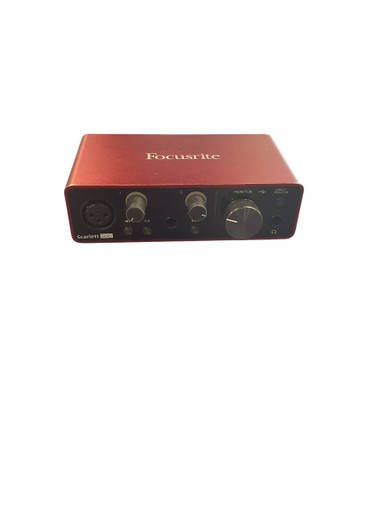 Used Focusrite SCARLETT SOLO 3RD GEN Computer Interface 192khz