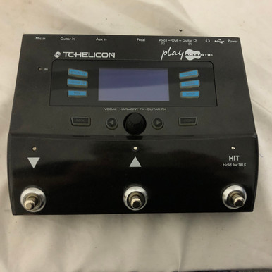 Used TC Helicon PLAY ACOUSTIC Multi Effects