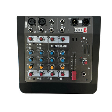 Used Allen & Heath ZED6 W/AC Compact Mixer
