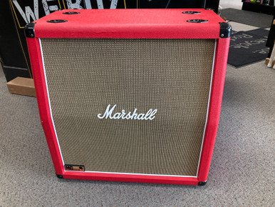 Used Marshall MG412A RED 4 x 12 Guitar Speaker Cabinet 4 x 12