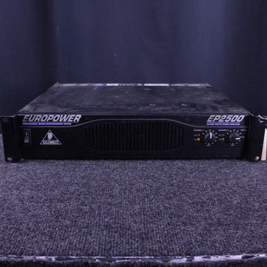 Used Behringer EUROPOWER EP2500 POWER AMP 1200W Power Amplifier