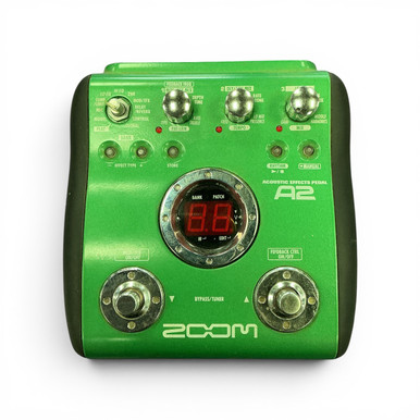 Used Zoom A2 ACOUSTIC EFFECTS PEDAL Multi-FX Pedal