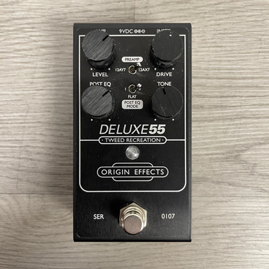 Used Origin Effects DELUXE 55 TWEED RECREATION LIMITED BLACK