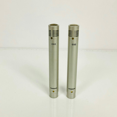 Used Samson C02 Small Diaphragm Condenser Microphone Pair