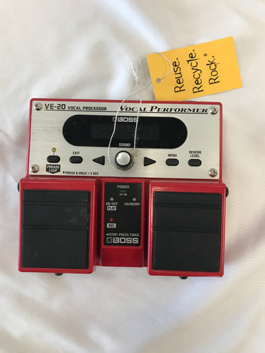Used Boss VE-20 VOCAL EFFECTS Pro Sound Effects Unit