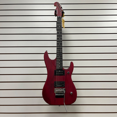 Used Washburn N24 NUNO VINTAGE PADAUK S Type Electric Guitar Red 6
