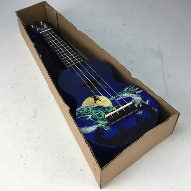 Used Mahalo ART SERIES NINJA Ukulele Custom Graphics