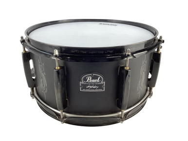 Used Pearl JJ1365 JOEY JORDISON SIGNATURE SNARE Metal Snare Drum 13