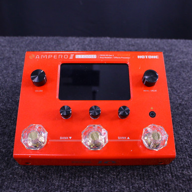 Used Hotone AMPERO II STOMP RED Multi-FX Pedal