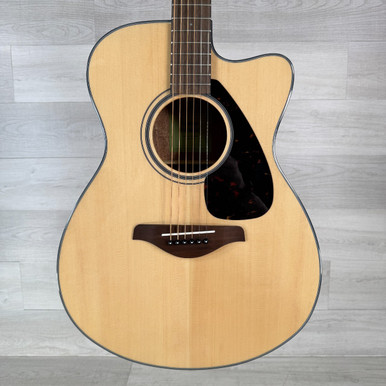 Used Yamaha FSX800C Concert Cutaway Acoustic-electric Guitar - Natural
