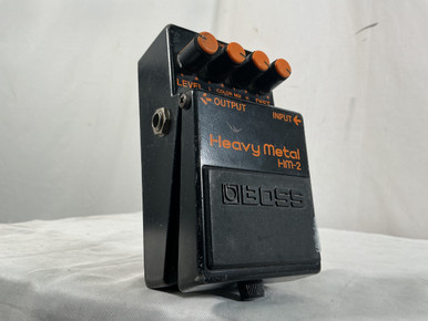 Used Boss HM-2 HEAVY METAL BLACK LABEL TAIWAN Vintage Distortion