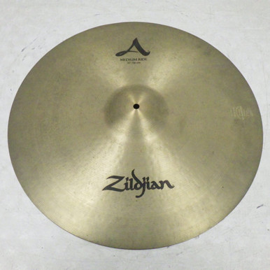 Used Zildjian A MEDIUM RIDE 22 INCH Ride Cymbal 22