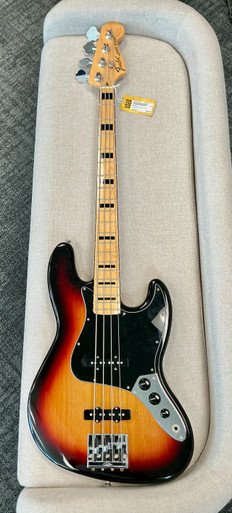 Used Fender JAZZ BASS GEDDY LEE J Type Bass Guitar Sunburst 4-String
