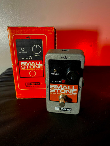 Used Electro Harmonix (E/H) EH4800 SMALL STONE NANO PHASE SHIFTER