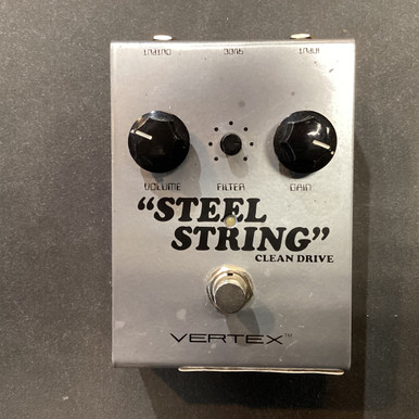 Used Vertex STEEL STRING CLEAN DRIVE Boost Pedal