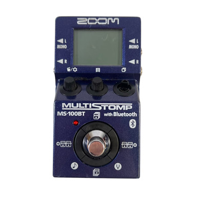 Used Zoom MULTISTOMP WITH BLUETOOTH MS-100BT Floorboard Effect