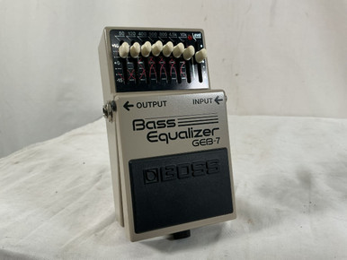 Used Boss GEB-7 BASS EQ EQ Pedal