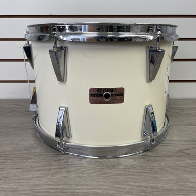 Used Yamaha 13X9 MIJ RACK TOM AS-IS Rack Tom White 13