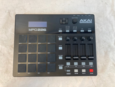 Used Akai MPD226 MIDI CONTROLLER