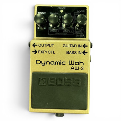 Used Boss DYNAMIC WAH AW-3 Wah Pedal