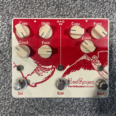 Used EARTHQUAKER DEVICES HOOF REAPER Guitar Fuzz Pedal