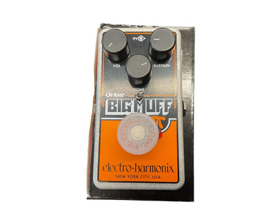 Used Electro Harmonix (E/H) OP AMP BIG MUFF Fuzz Pedal