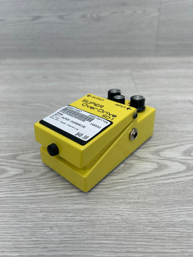 Used Boss SD-1 SUPER OVERDRIVE Overdrive Pedal