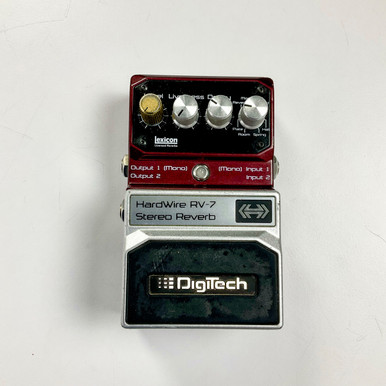 Used Digitech Hardwire RV-7 Stereo Reverb Pedal