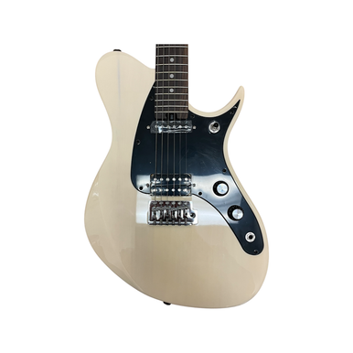 New ARIA PRO II ELECTRIC GUITAR SEE THROUGH VINTAGE WHITE Electric