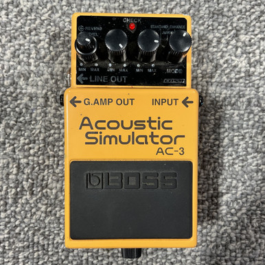 Used BOSS AC-3 ACOUSTIC SIMULATOR Guitar Pedal