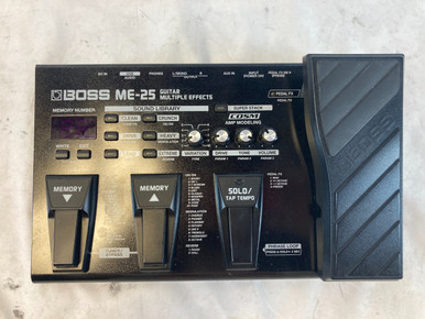 Used Boss ME-25 Multi FX Pedal
