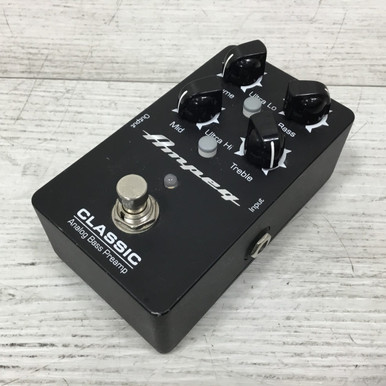 Used Ampeg CLASSIC ANALOG BASS PREAMP Bass Pre-Amp Pedal
