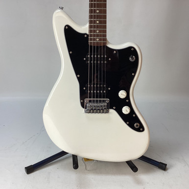 Used Squier AFFINITY JAZZMASTER Electric Guitar White 6-String