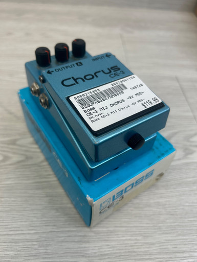 Used Boss CE-3 MIJ CHORUS -9V MOD- Chorus Pedal