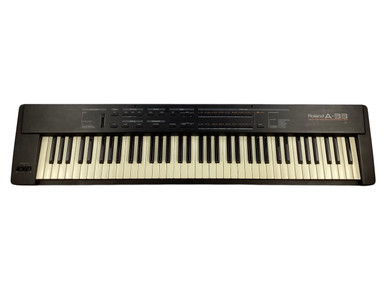 Used Roland A-33 MIDI CONTROLLER 5PIN W/AC 76-Key Controller 76-key
