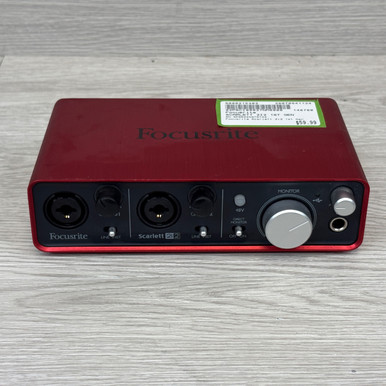 Used Focusrite SCARLETT 2I2 1ST GEN Computer Interface 2 A/D
