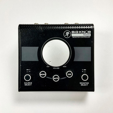 Used Mackie Big Knob Passive Studio Monitor Controller