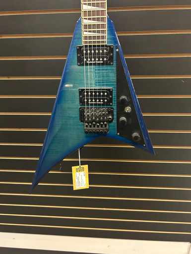 Used Jackson JACKSON PRO SERIES RR3 Pointy Electric Guitar Blue 6