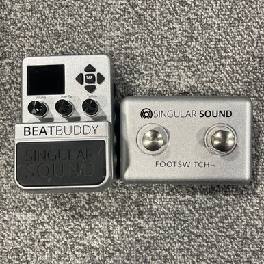 Used SINGULAR SOUND BEAT BUDDY Guitar Pedal with Footswitch