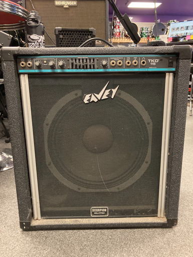 Used Peavey TKO 115 1x15 Bass Combo Amp