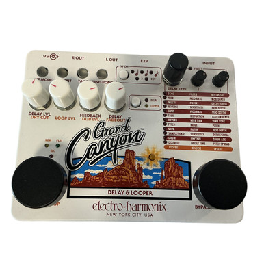 Used Electro Harmonix (E/H) GRAND CANYON Delay Pedal