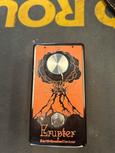 ギター EarthQuaker Devices Erupter Used Earthquaker Devices ERUPTER Guitar Effects Pedal
