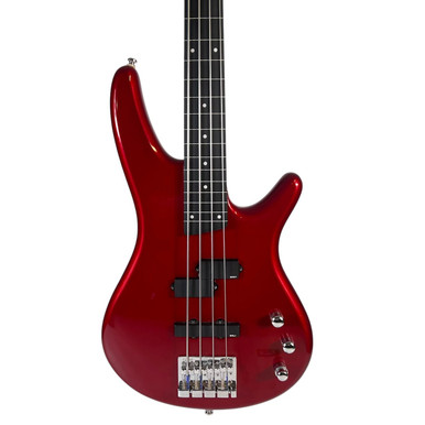 Used Ibanez SOUNDGEAR SR 300 DXF FRETLESS Bass Guitar Red 4-String