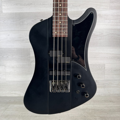 Used Schecter Nikki Sixx Signature Bass Guitar - Satin Black