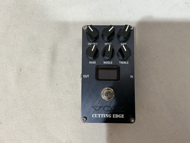 Used Vox CUTTING EDGE Guitar PreAmp Pedal