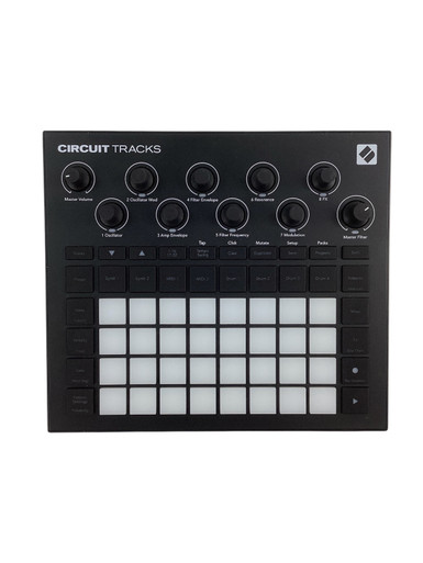 Used Novation CIRCUIT TRACKS GROOVEBOX W/AC Compact Synthesizer