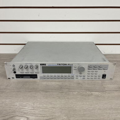 Used Korg TRITON RACK Rackmount Synthesizer Rackmount