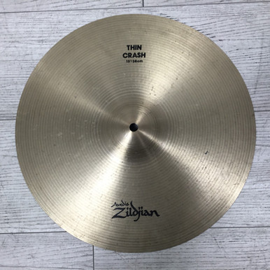 Used Zildjian AVEDIS 15 IN THIN CRASH 893 G Crash Cymbal 15