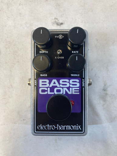 Used Electro Harmonix Bass Clone Chorus Pedal