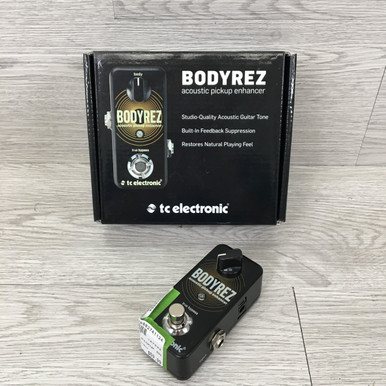 Used TC Electronic BODYREZ ACOUSTIC PICKUP ENHANCER Guitar Effects